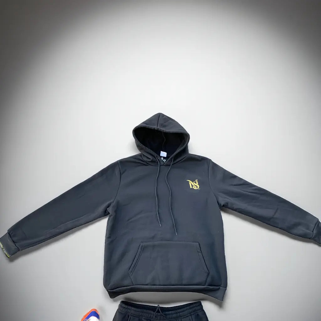 MLS Danmark joggingsæt - dansk mode med guld logo MLS Danmark