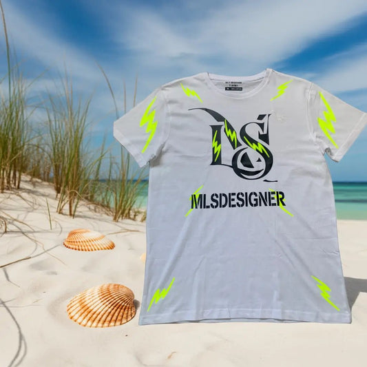MLS Danmark - Unik T-shirt i 100% Bomuld - MLS Danmark